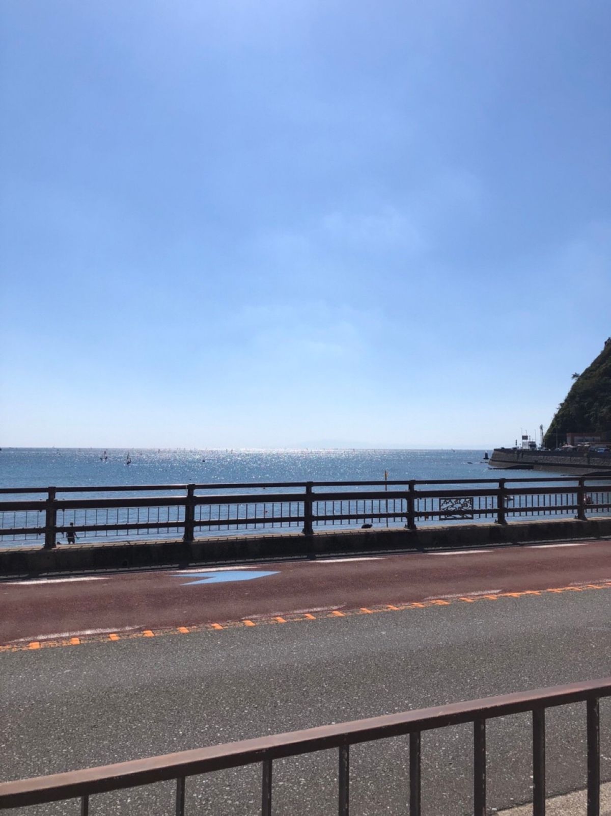 海が気持ちよかったです♪
