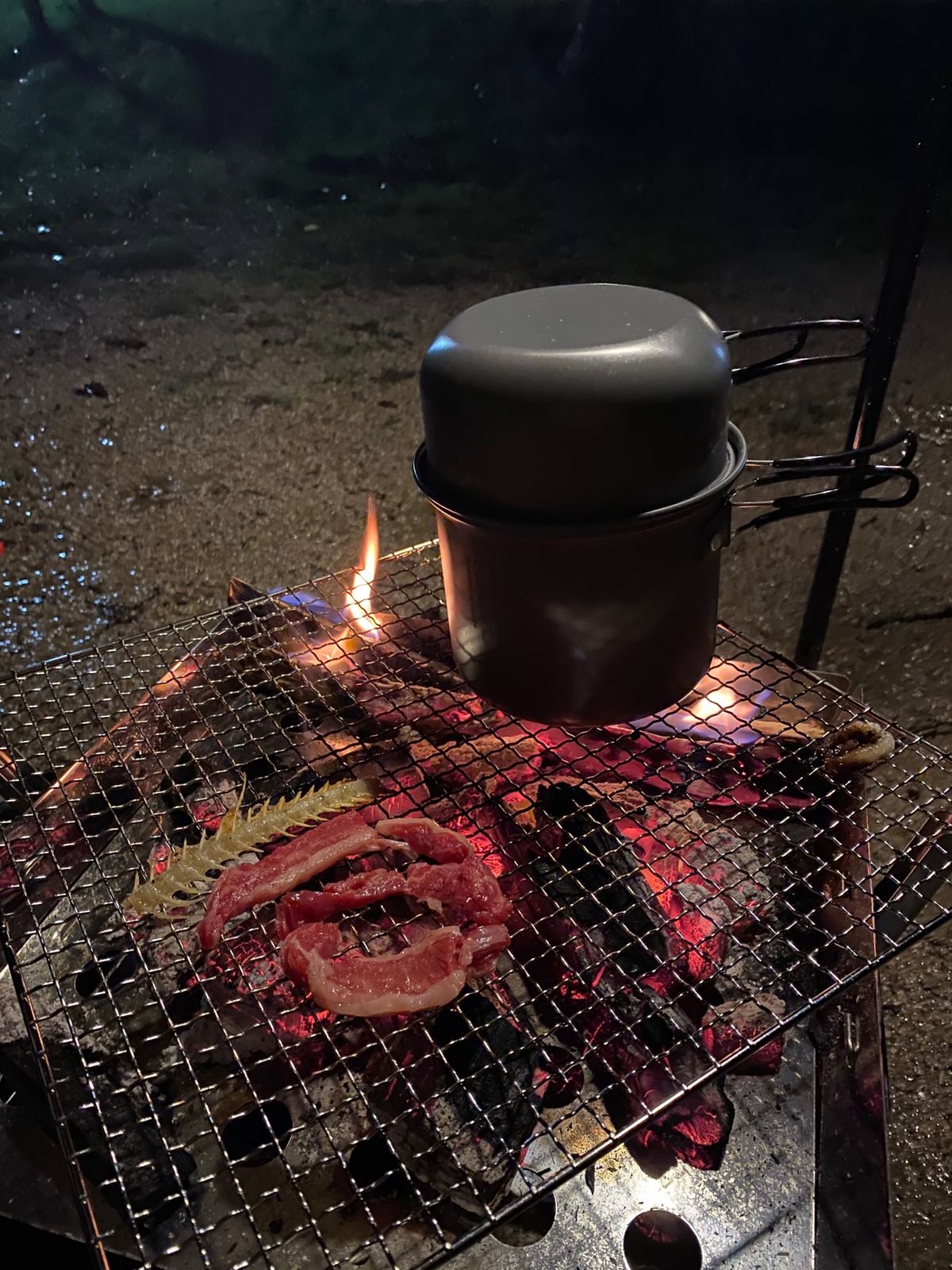 えげつない雨でした☔️