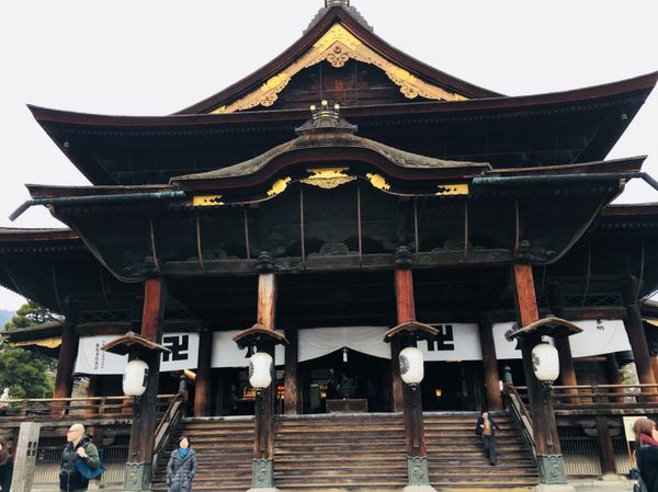 日本・長野県「金具屋へ」の写真