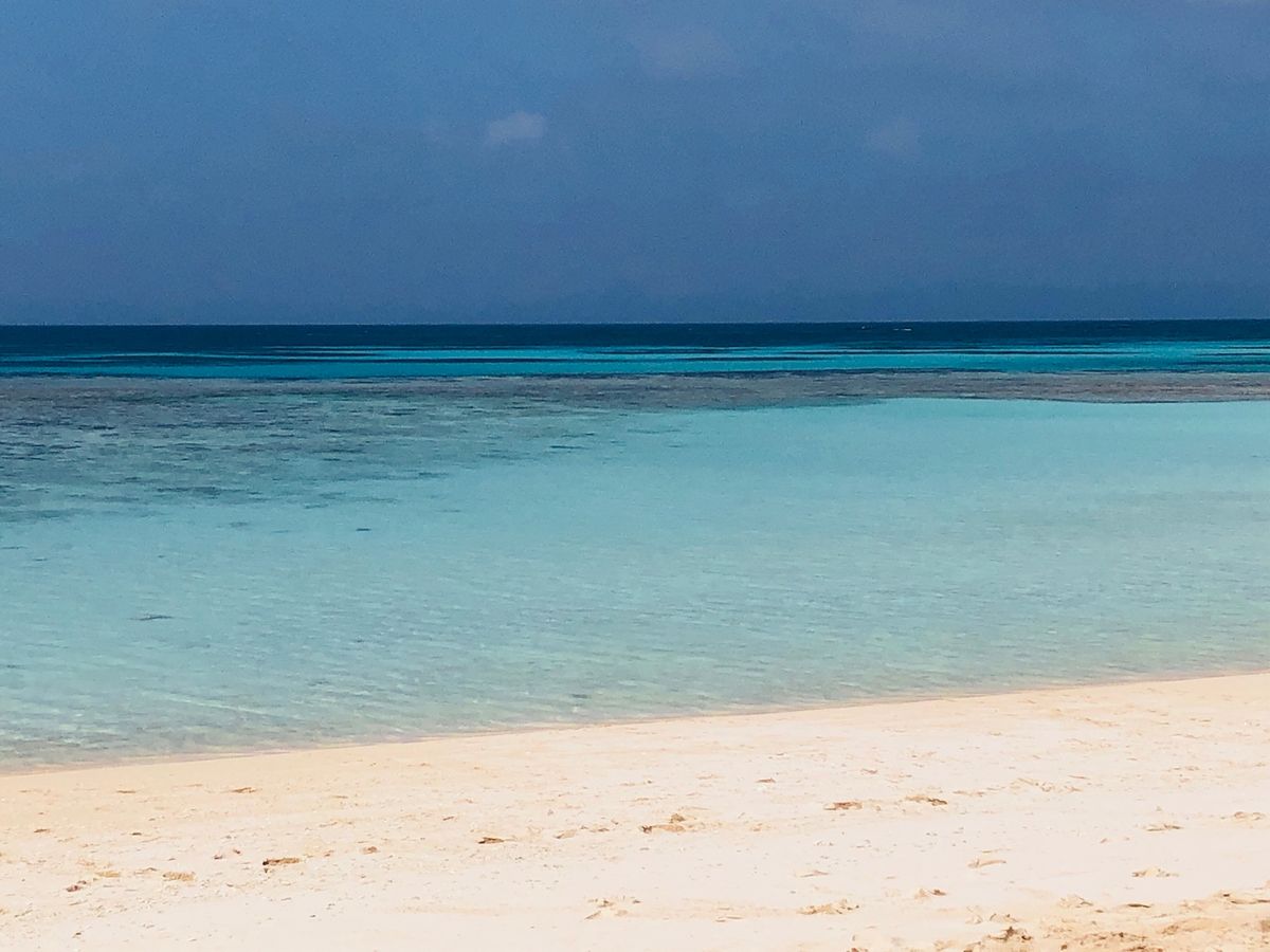 最南端の波照間島。波照間島ブルーの海は綺麗だった。