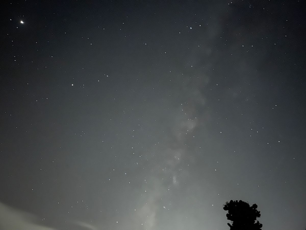 観音崎のサンセットと星空ツアー。石垣牛のバーガーも食べた。