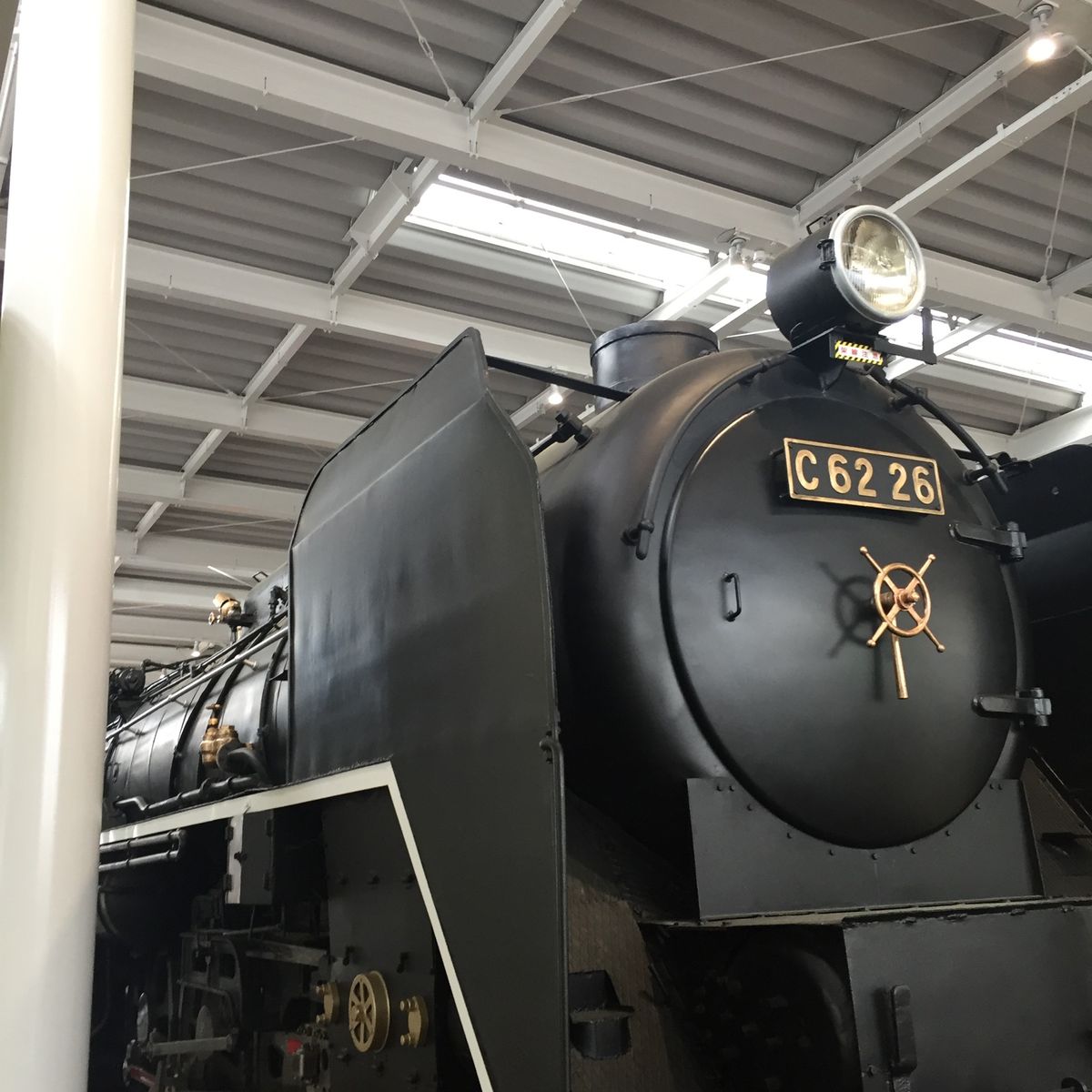 鉄道博物館。懐かしい列車がたくさんありました。