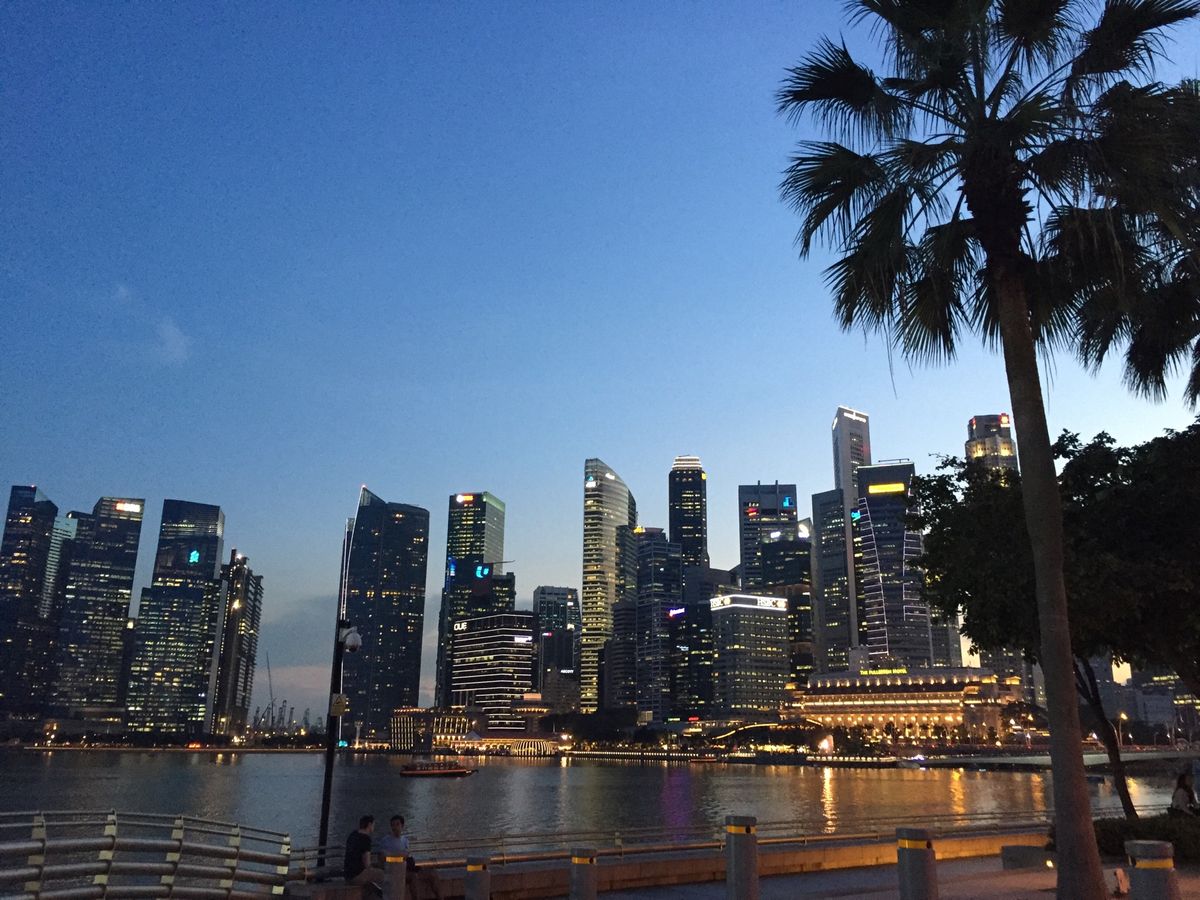 マリーナベイサンズ周辺