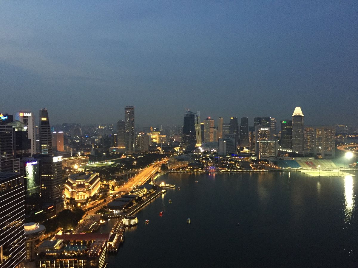 マリーナベイサンズ周辺