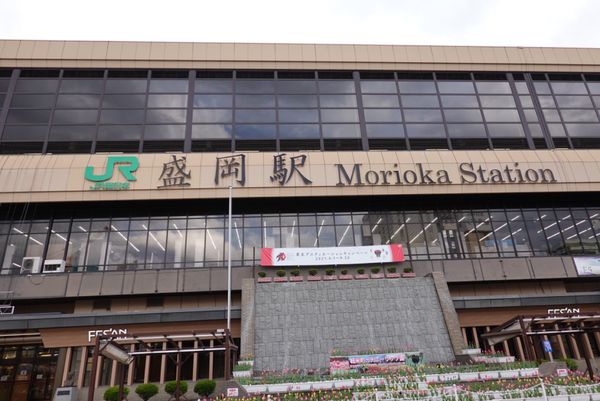 日本・岩手県「岩手旅行」の写真：2日目夜
盛岡へ
盛楼閣はちょっと並んだ...