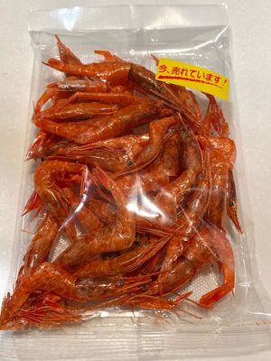 全然観光できなかったから
空港のお土産コーナーでせめてもの北陸感

甘エビ...