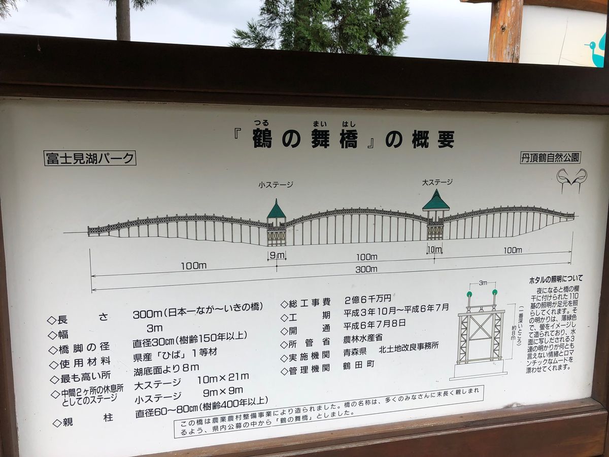 鶴の舞橋へ

津軽富士こと岩木山は曇っててきちんと見えず