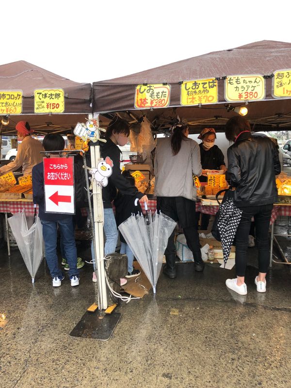 日本・奥入瀬渓流「21年8月　青森と久慈旅行」の写真：八戸朝市