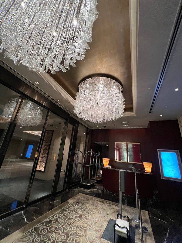 日本「シャングリラホテル東京」の写真：シャングリラホテル東京
クラブラウンジで...