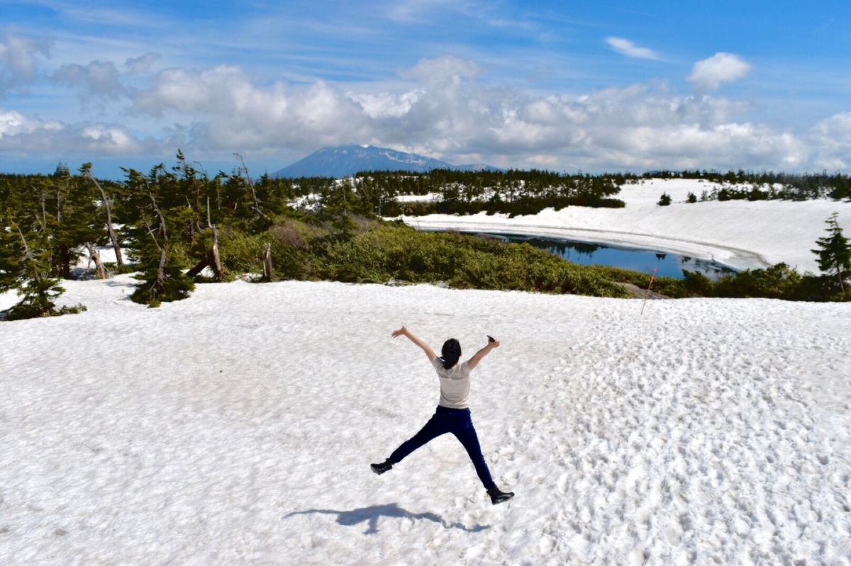 1枚目　十和田湖
2枚目　仏ヶ浦
3枚目　焼走り熔岩流
4枚目　八幡平