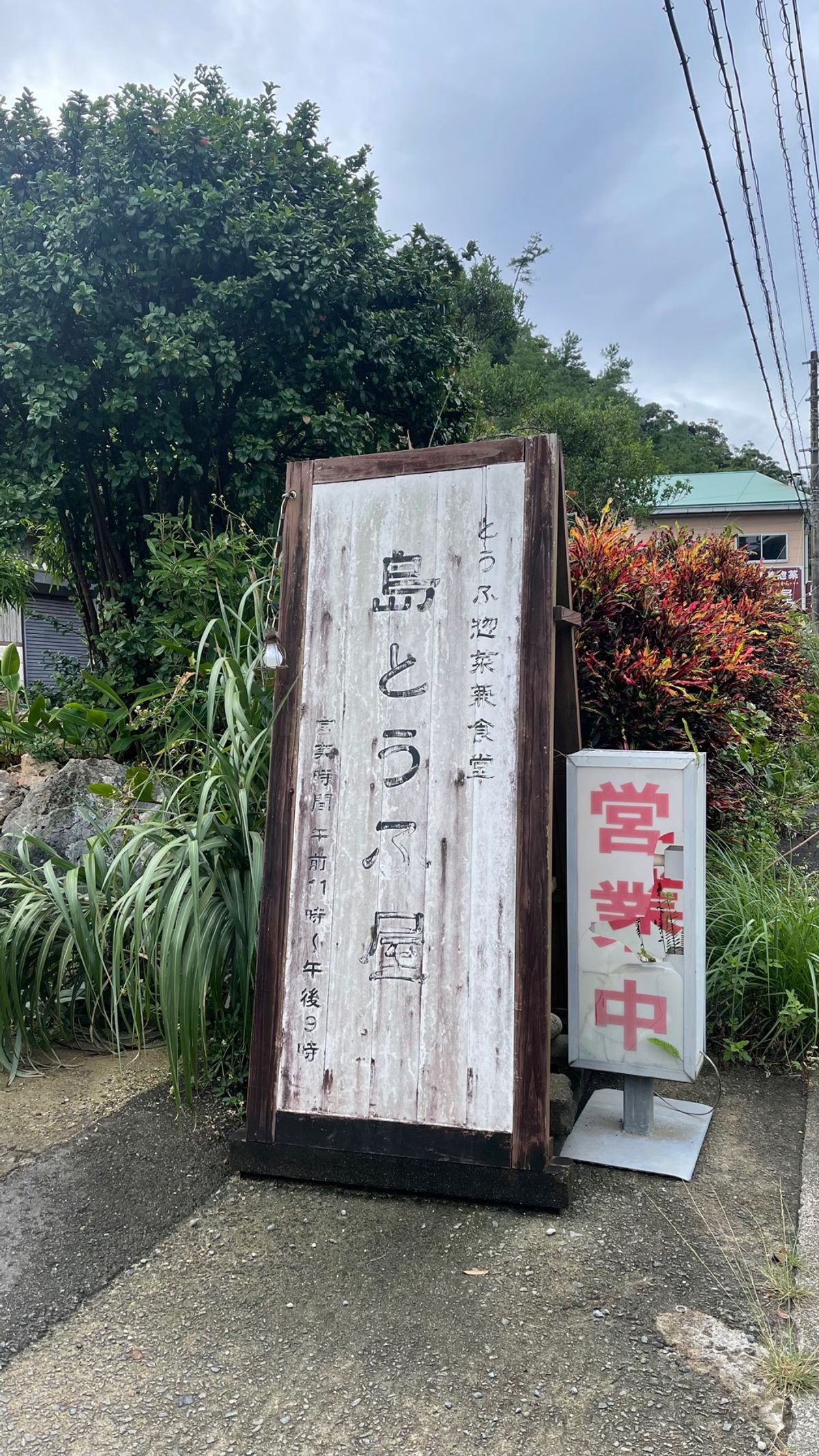 原付きバイクで島とうふ屋さんへ。
奄美の人、観光に来る人なら誰もが知ってる...