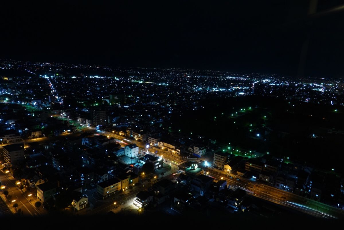 1日目
後半は待ちブラして夜は山形駅近くの展望台へ