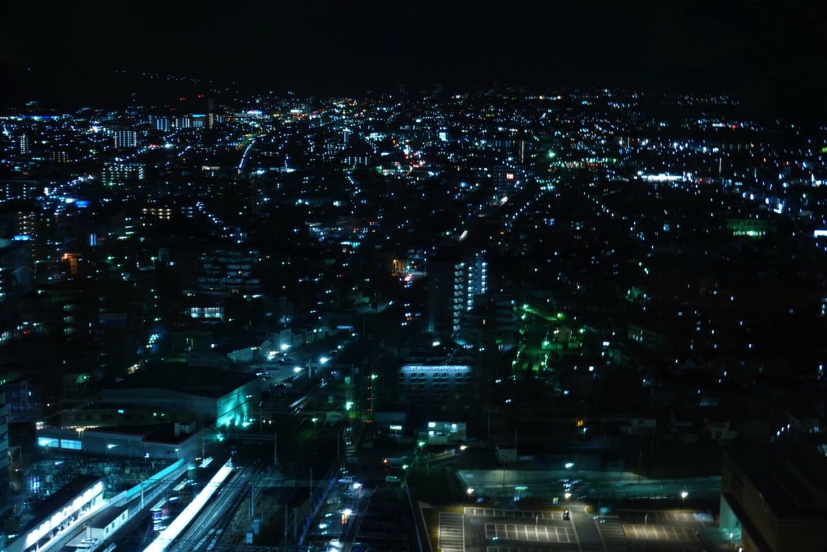 1日目
後半は待ちブラして夜は山形駅近くの展望台へ