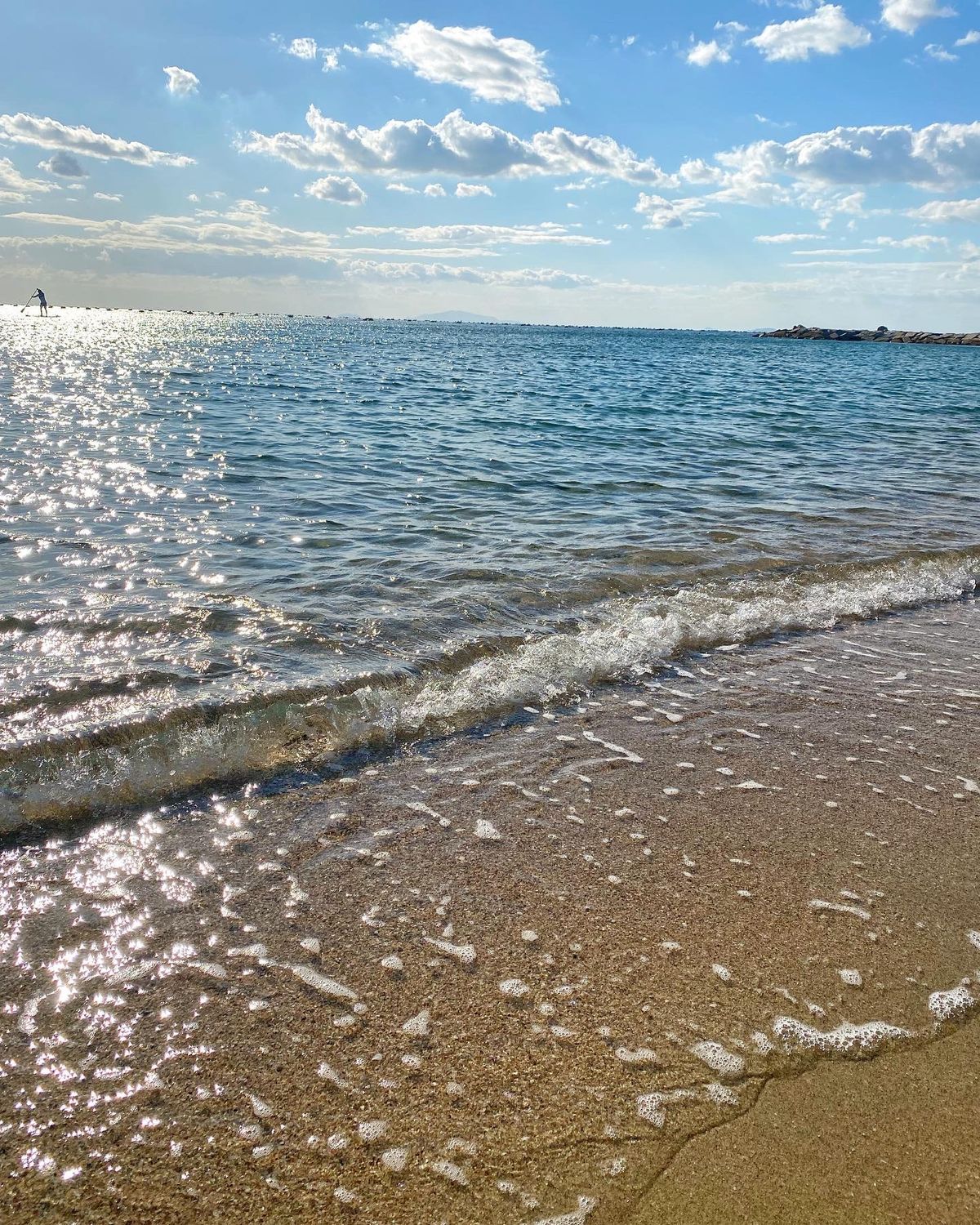 良い天気〜🏄‍♀️
今年の海は最後かなーー。
そろそろ寒いですね。