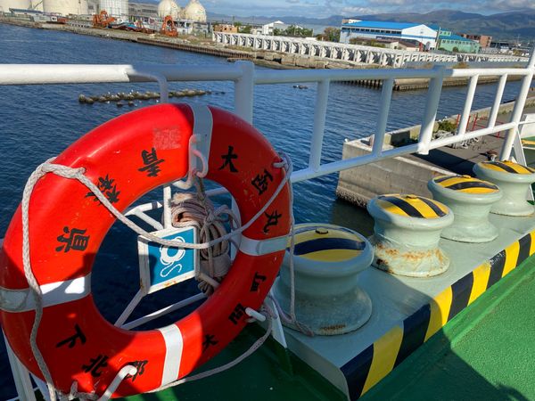 日本・北海道「青森の旅🚗💨」の写真：函館から車を積んでフェリーで大間へ。
ま...