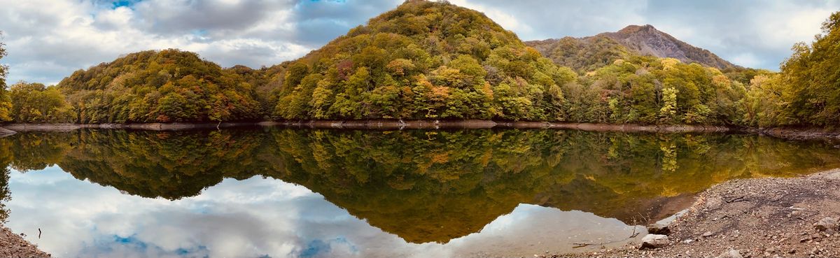 10月22日
早朝に弘前から白神山地へ向かう。