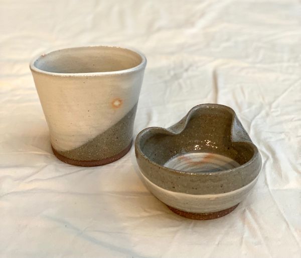 日本・福井県「心労たっぷりの金沢・福井出張」の写真：拓逢陶房（たくほうとうぼう）
小原拓さん...