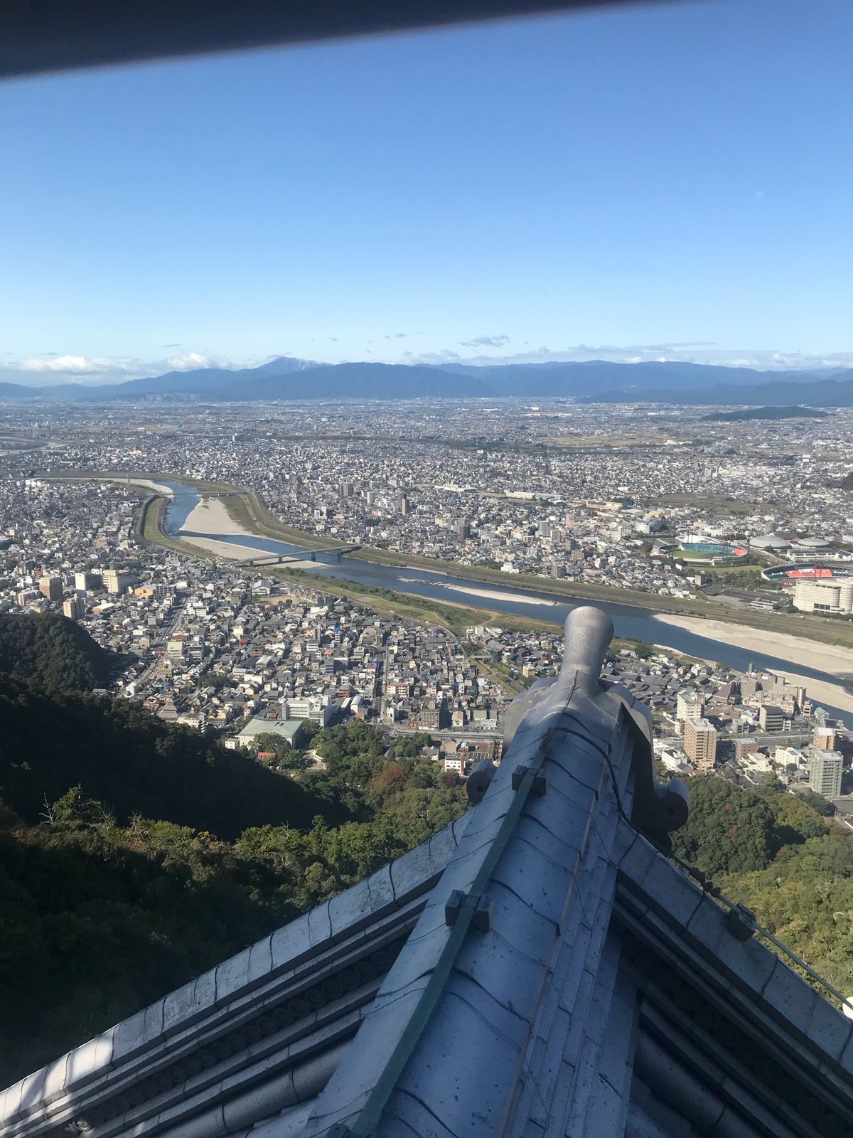 お天気がすごく回復し、岐阜城へ🏯
天守閣からの眺めが素晴らしい！
天下を取...