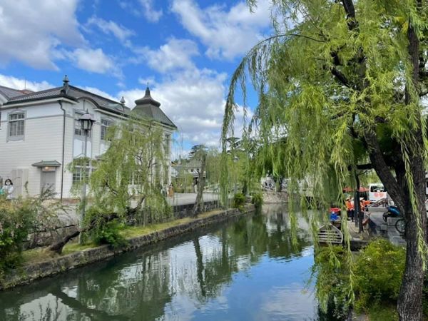 日本・岡山県「岡山旅行」の写真：倉敷、湯郷温泉、備中松山城の紅葉とにゃんじろう