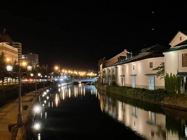 日本・北海道「小樽旅行」の写真：小樽運河