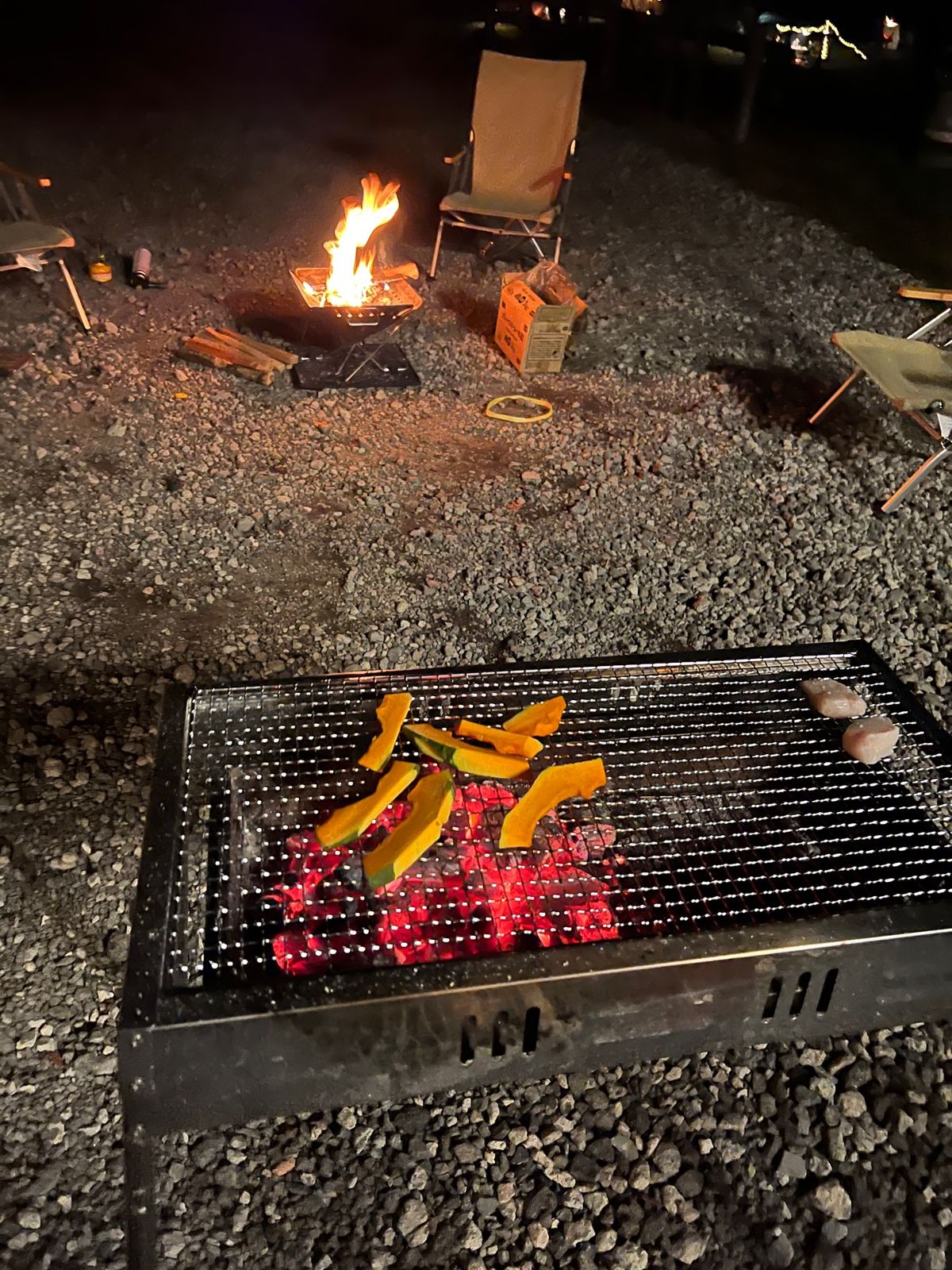ひたすら焼き係です