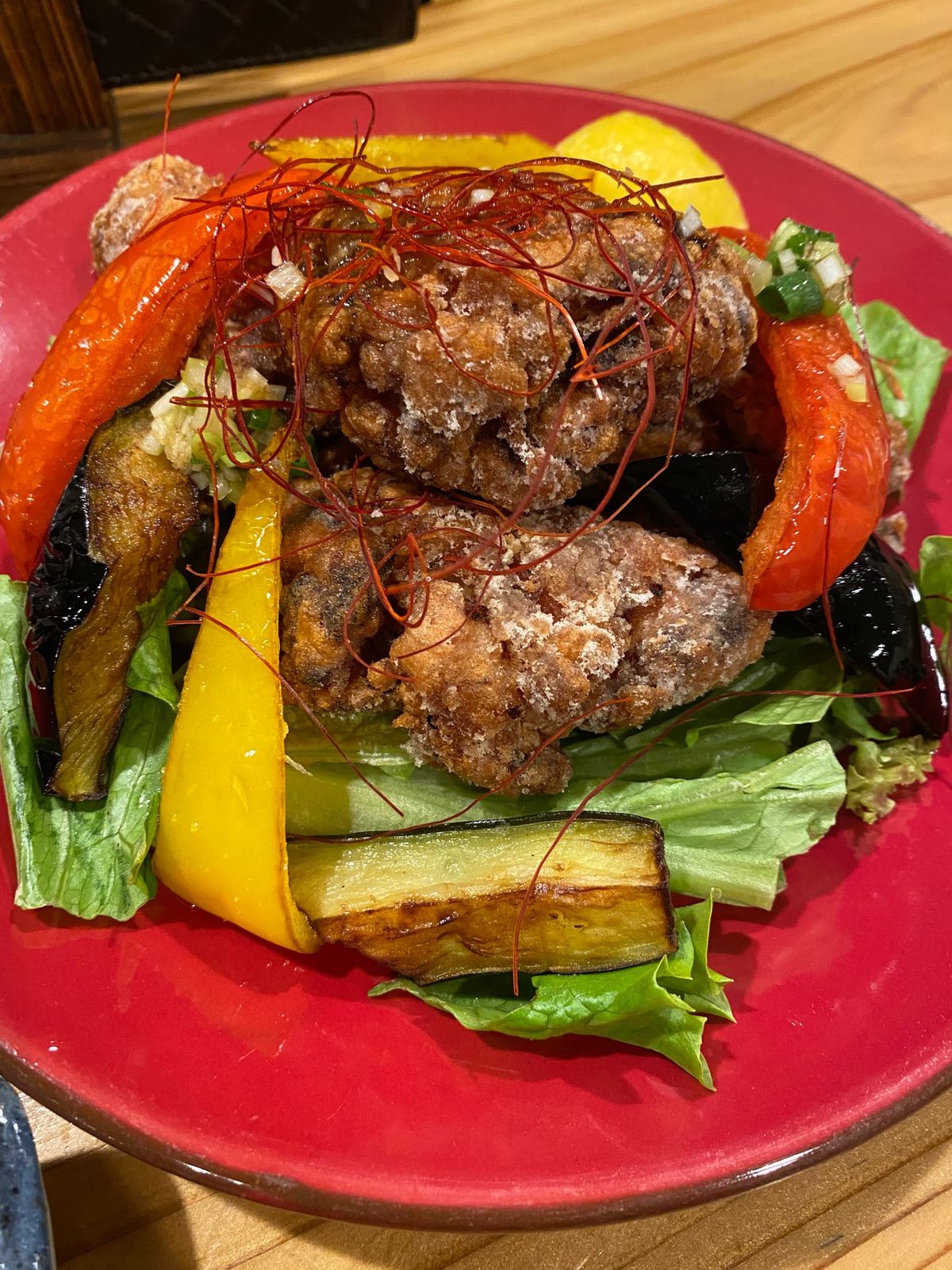 最後の晩御飯に！