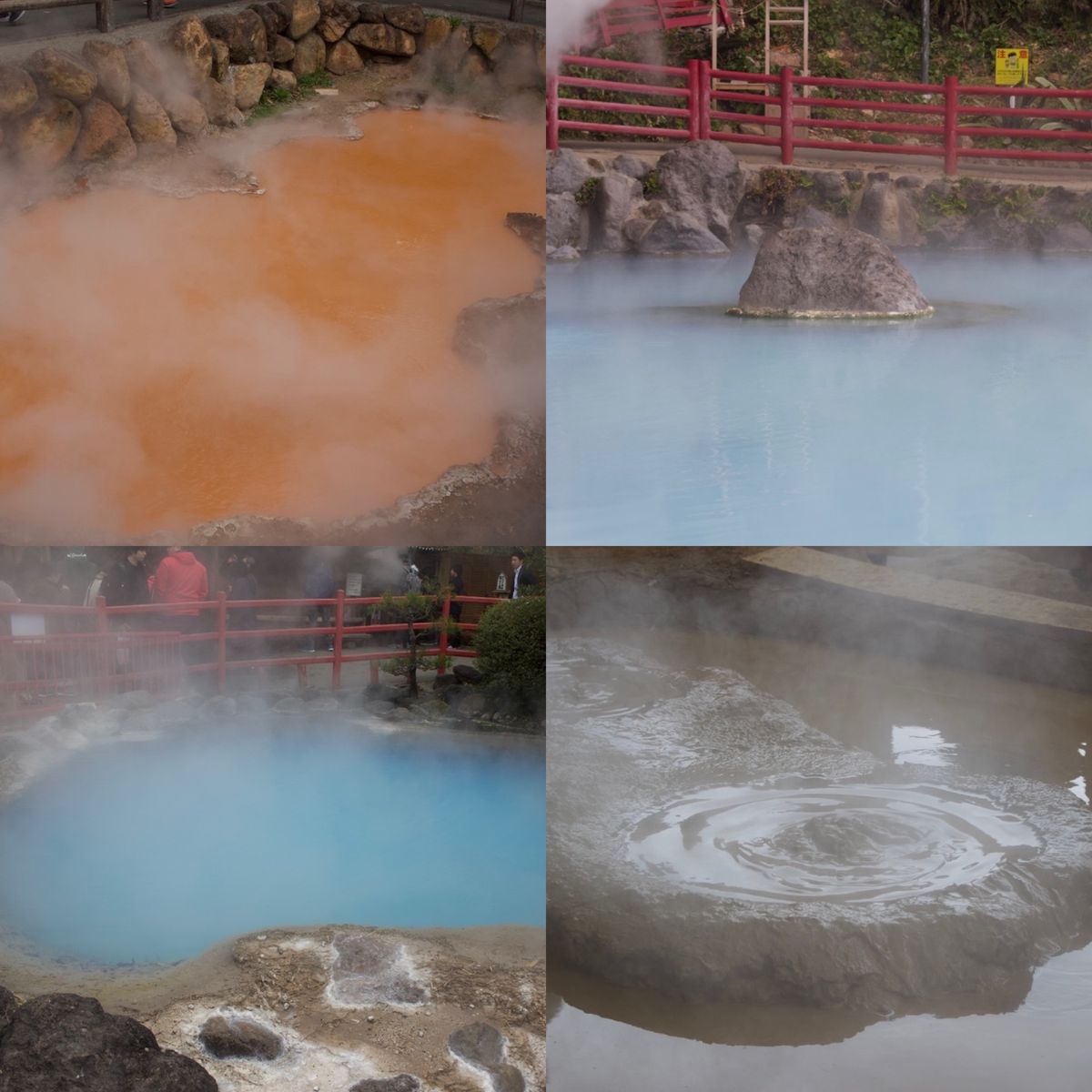 熊本城
阿蘇ファームランド
鍋ヶ滝
九重夢大吊橋
地獄めぐり