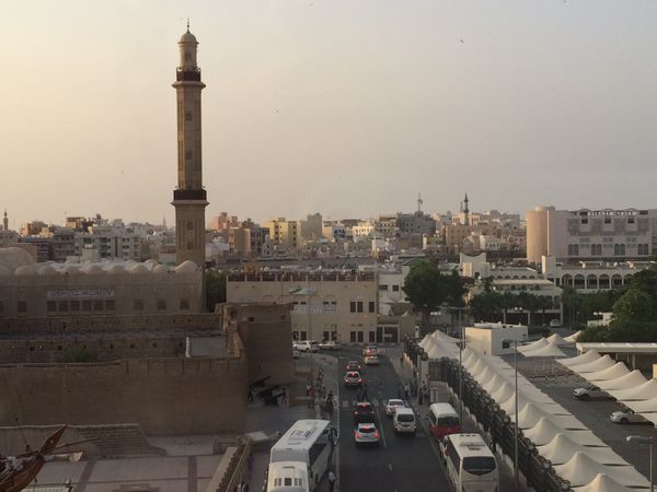 アラブ首長国連邦・ドバイ「ドバイ、日帰りでアブダビ旅行」の写真：見どころだらけのドバイ。お約束のバージュ...