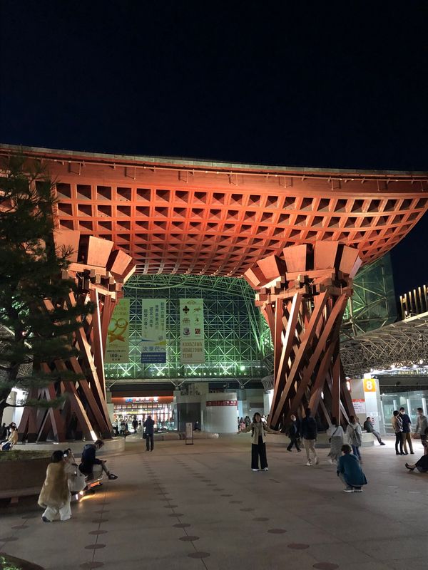 日本「金沢旅①」の写真：金沢の街