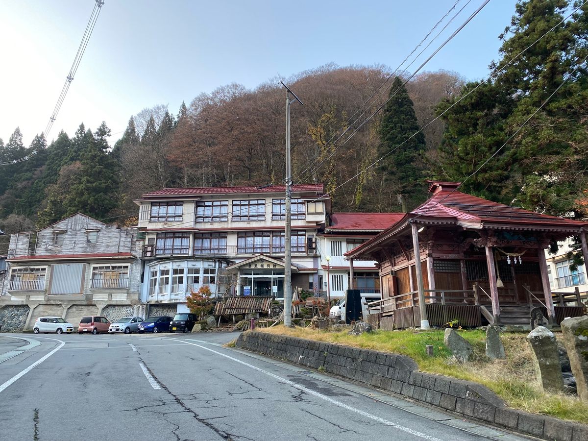 瀬見温泉　喜至楼に宿泊。