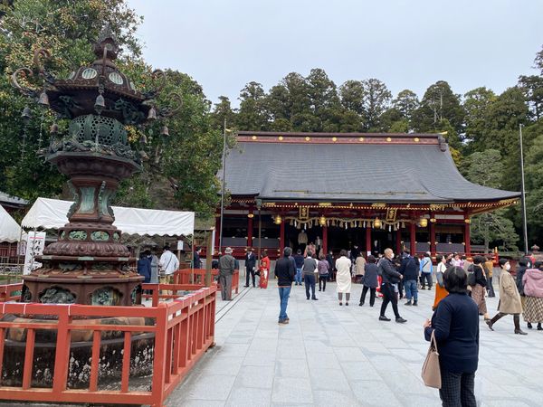 日本・宮城県「宮城・山形旅行」の写真：宮城県へ移動。
塩竈神社へ。