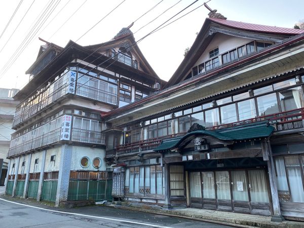 日本・宮城県「宮城・山形旅行」の写真：瀬見温泉　喜至楼に宿泊。
