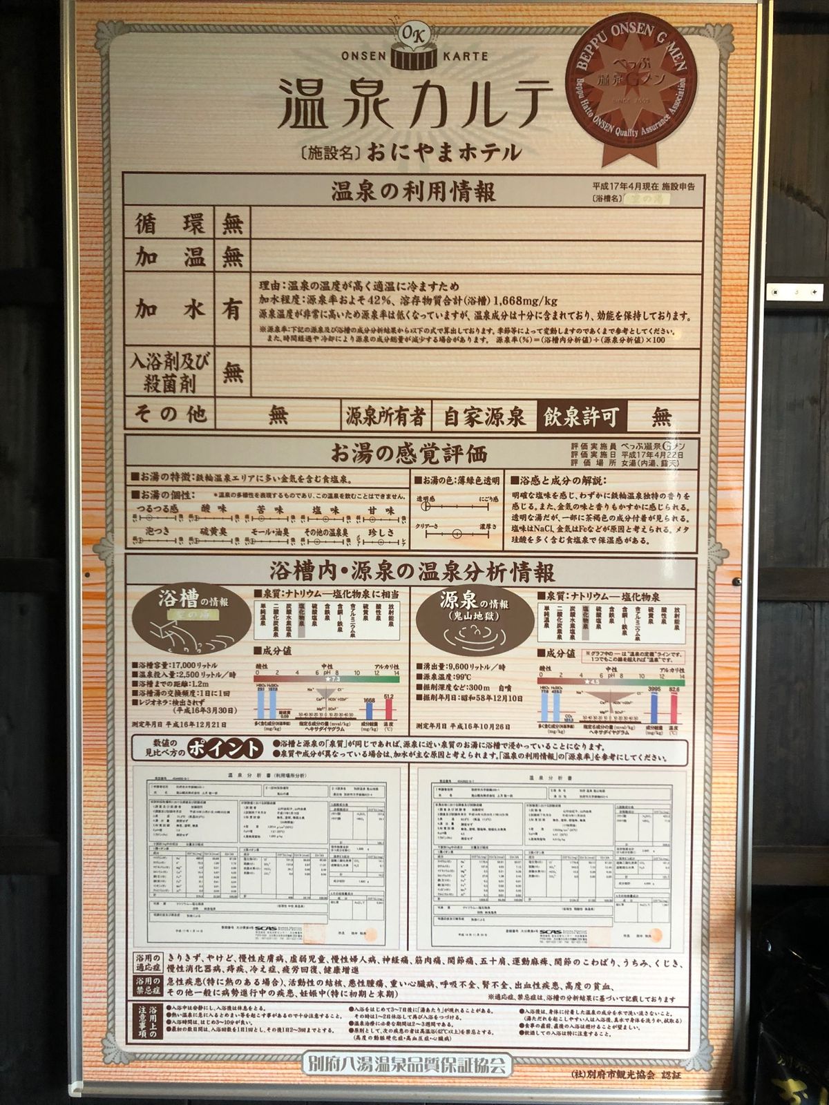 次の日もたっぷり温泉を満喫。
朝のお散歩で地獄風呂。