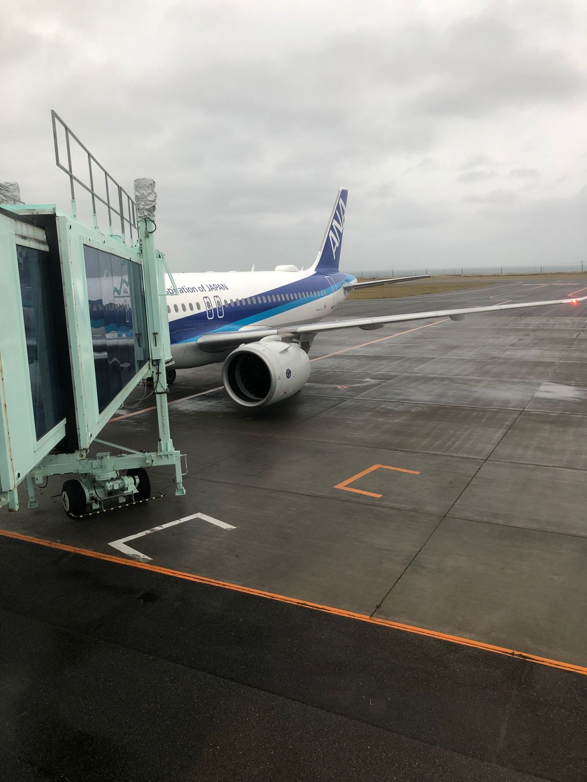 本日、稚内空港へタッチの旅