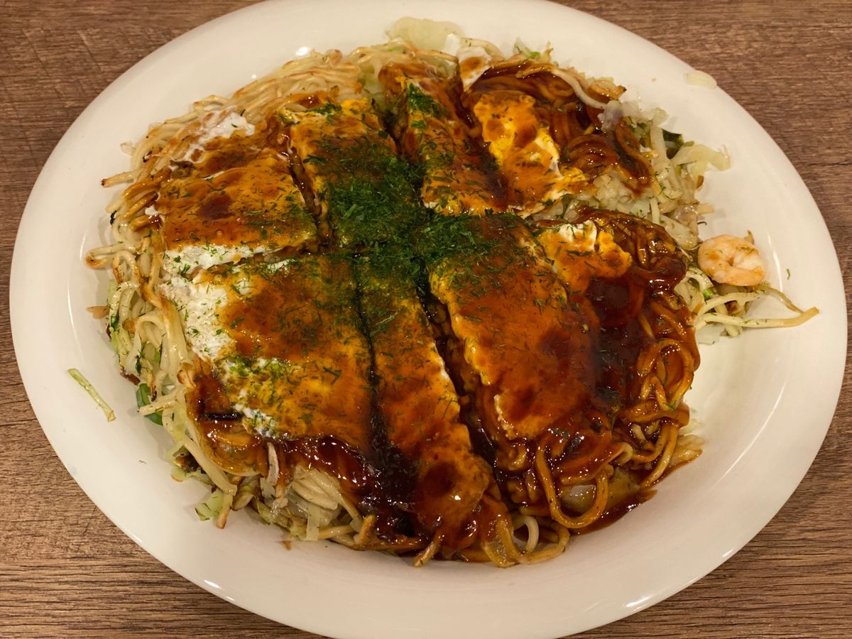 みっちゃん総本店 広島駅新幹線口 ekie店

かなりお疲れの状態で
お好...