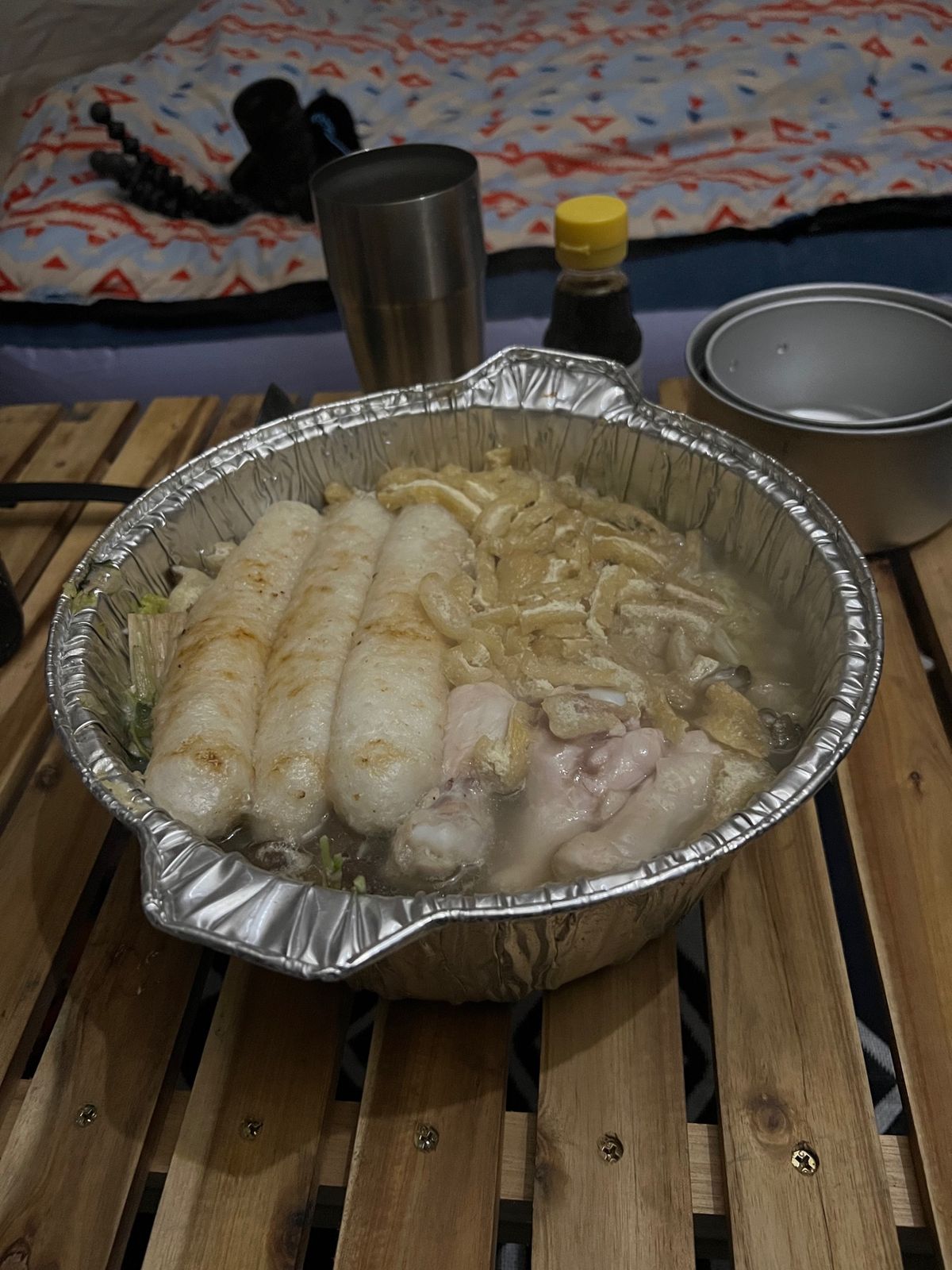 夕飯はきりたんぽ鍋。
見た目は悪いけど、美味しかったです笑

アスガルドの...