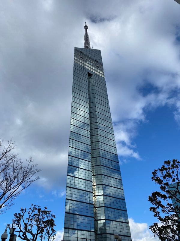 日本・博多「お誕生日を福岡で」の写真：朝ご飯を食べたら福岡タワーに移動。
空港...