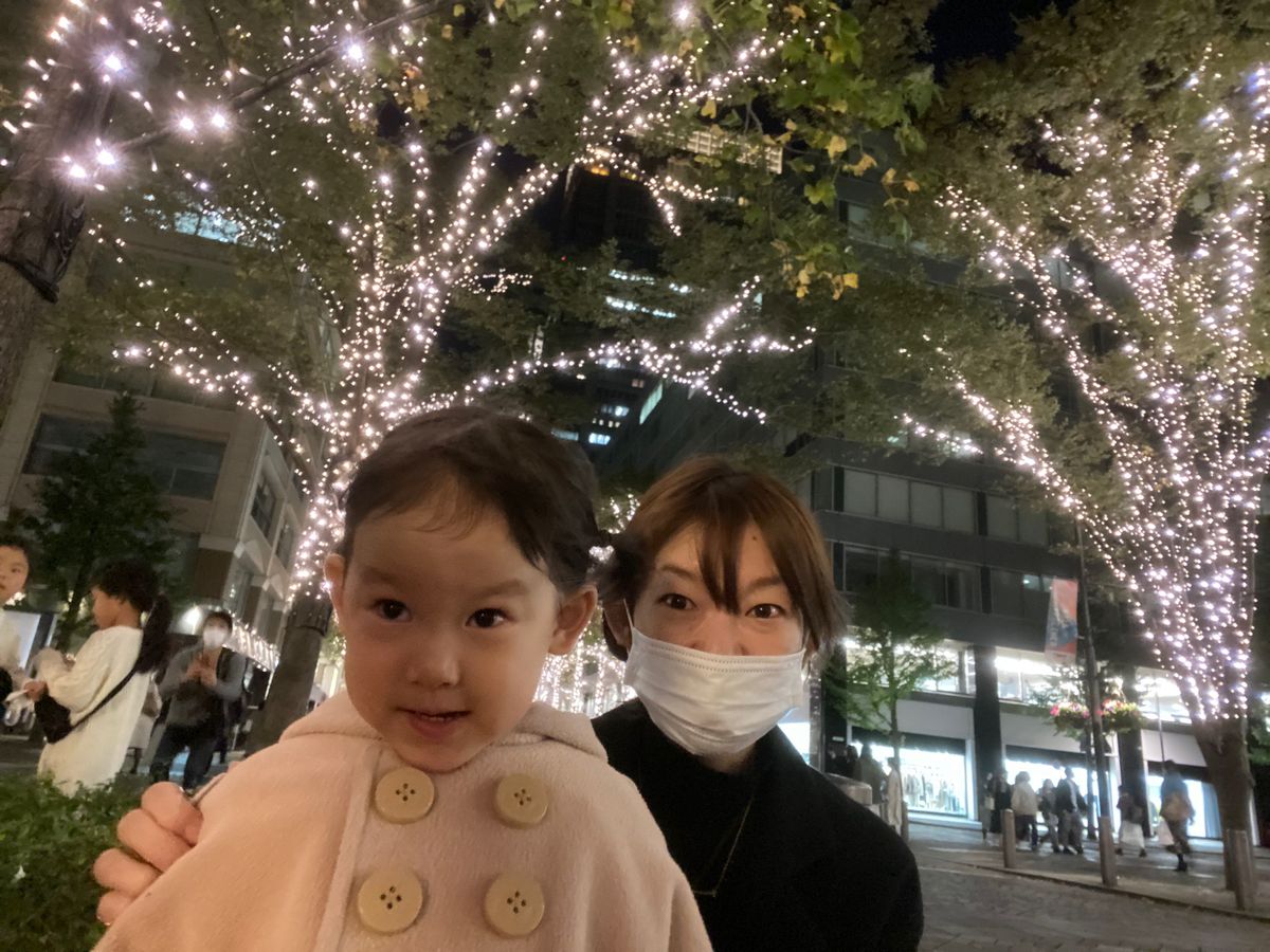 丸の内のイルミネーション