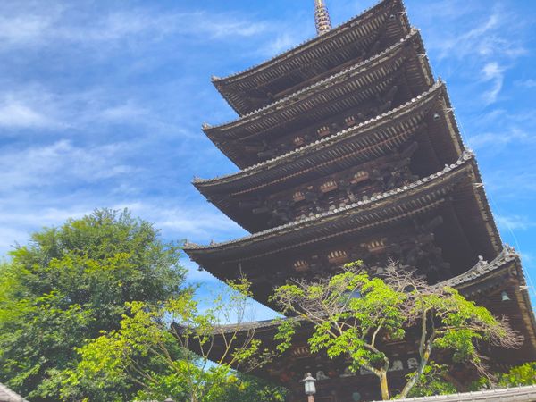 日本・京都府「京都で陶芸初体験」の写真：⭐︎周辺散策⭐︎
①八坂の塔（法観寺）
...