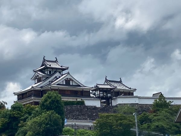 日本・福知山城「小雨降る福知山城」の写真：⭐︎福知山城⭐︎
①嵐の前触れ？ってくら...