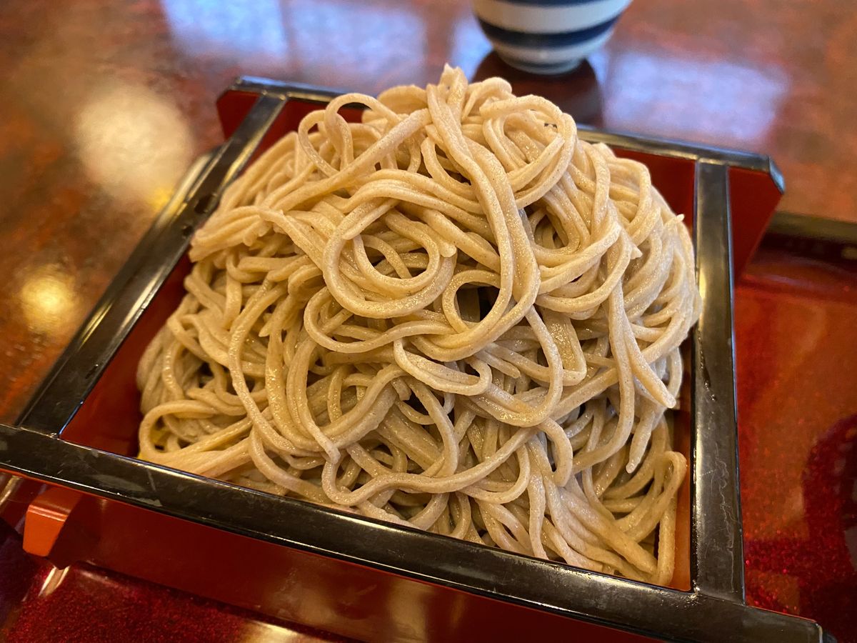天ぷらそば！