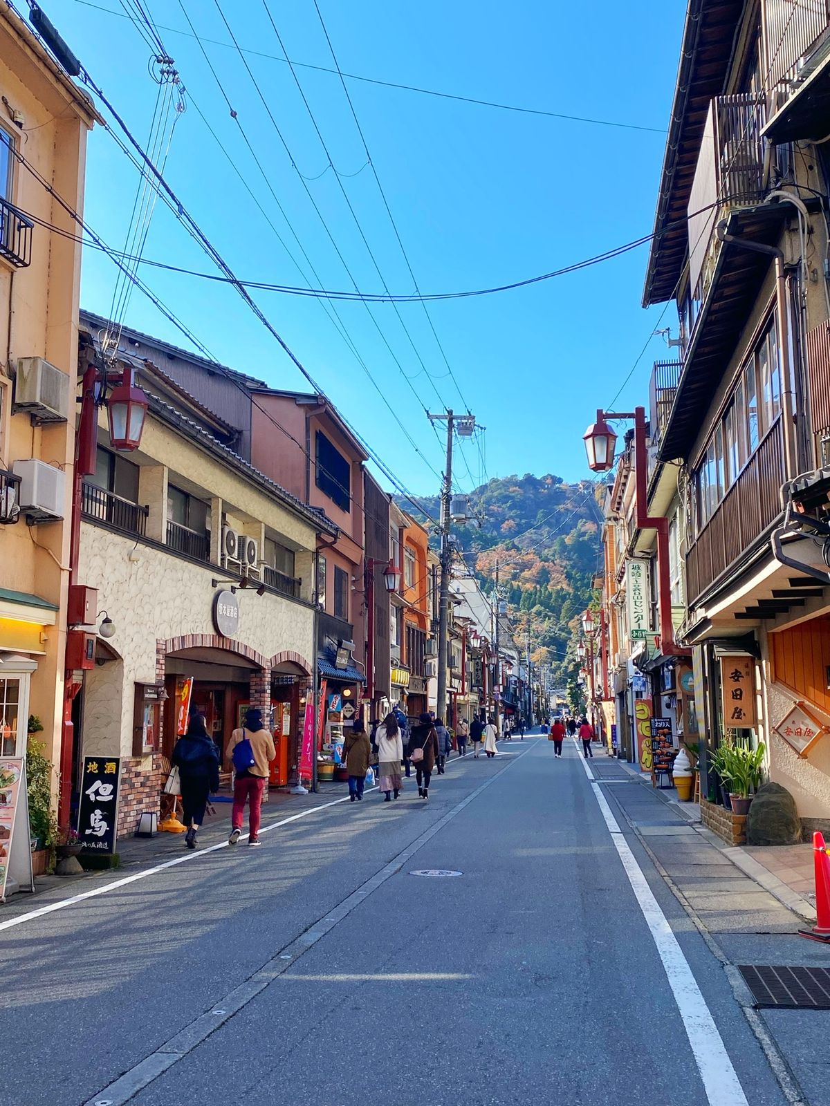 城崎温泉町巡り
温泉は入らず…
温泉入りたーい！♨️