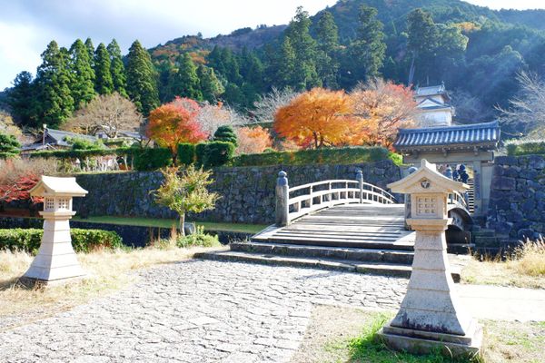 日本・出石城「カニ大満足旅行」の写真：出石城