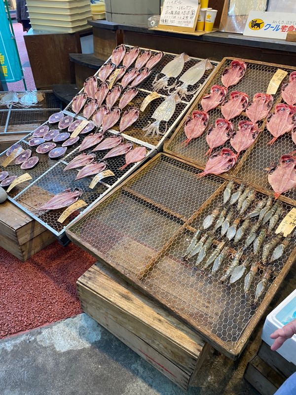 日本・静岡県「静岡〜熱海旅行」の写真：熱海での食べ歩き② 
しいたけ串が一番お...