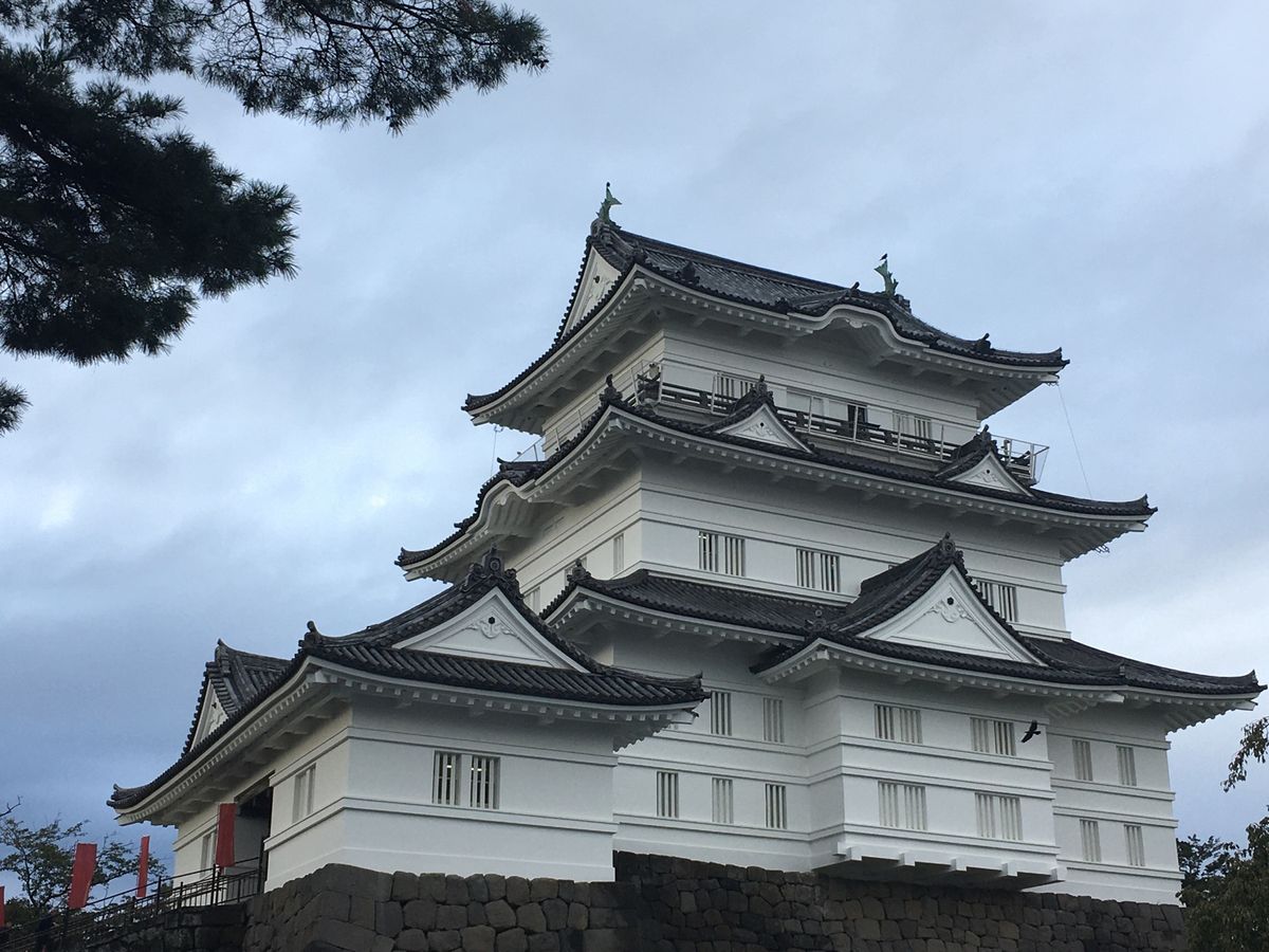 ⭐︎小田原城⭐︎
・お城のモノクロ写真…良い…☺️
・もちろんカラーも撮ってます