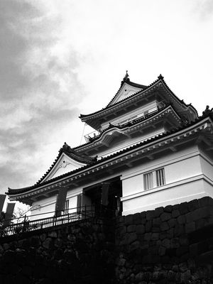 ⭐︎小田原城⭐︎
・お城のモノクロ写真…良い…☺️
・もちろんカラーも撮ってます