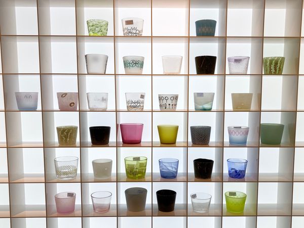 日本・富山県「初めての富山出張」の写真：目的地のすぐ近くにあったので
富山ガラス...