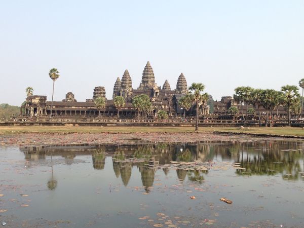 カンボジア・シェムリアップ「アンコールワット遺跡群」の写真