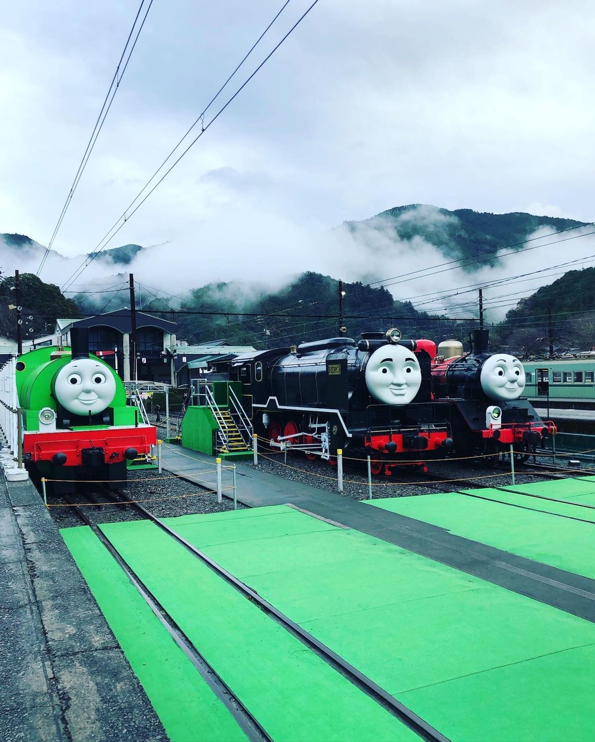 大井川鐵道の旅。
わたらせ鉄道並みの古さだったが、川は穏やかで駅もちょいち...