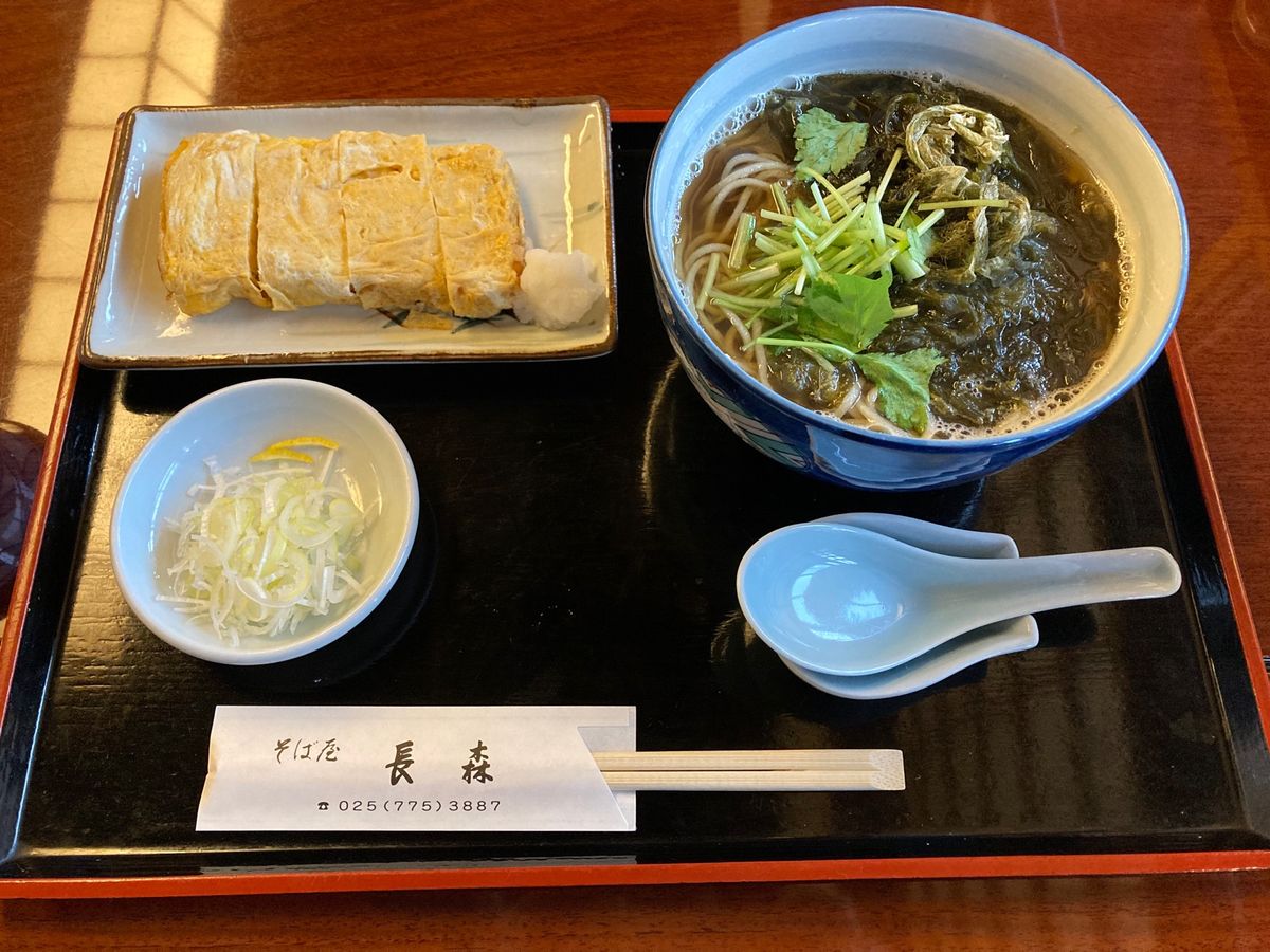 魚沼の里  そば屋長森

🍽 昆布そば/たまご焼き

たまご焼き優しい味で...